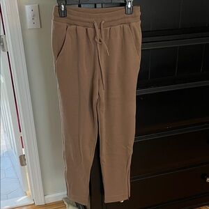 Athleta cozy karma zip pants!